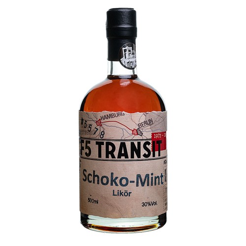 Schoko minze likör 5l - likör, 0.5l