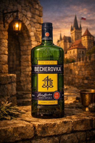 Becherovka herbal liqueur 38 - herbal,