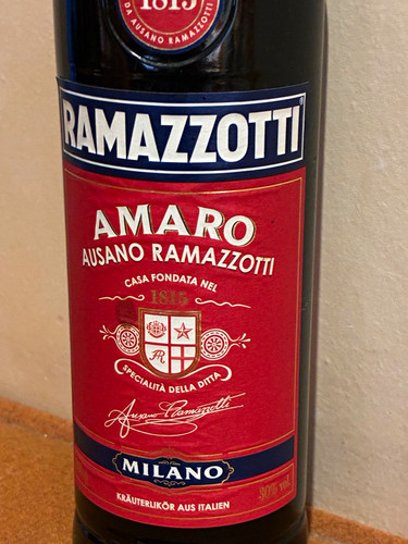 Ramazzotti amaro - ramazzotti,