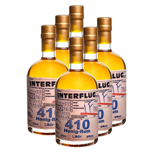 Interflug 410 honig rum likör - honig-rum,