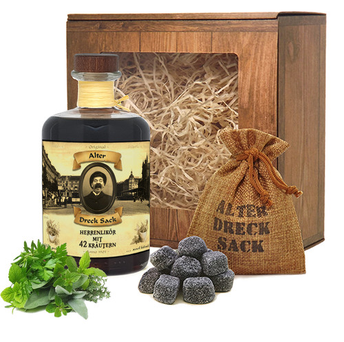 Geschenkbox alter dreck sack - dreck,