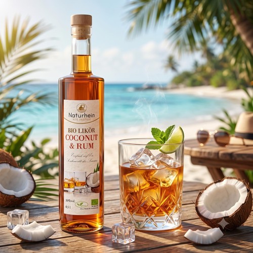 Bio kokoslikör kokos rum 5l - kokoslikör, 0,5l