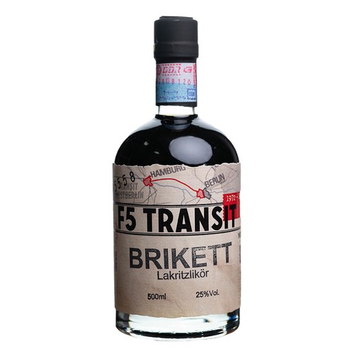 Brikett lakritz likör - brikett, 0.5l