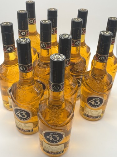 12x licor cuarenta tres - licor,
